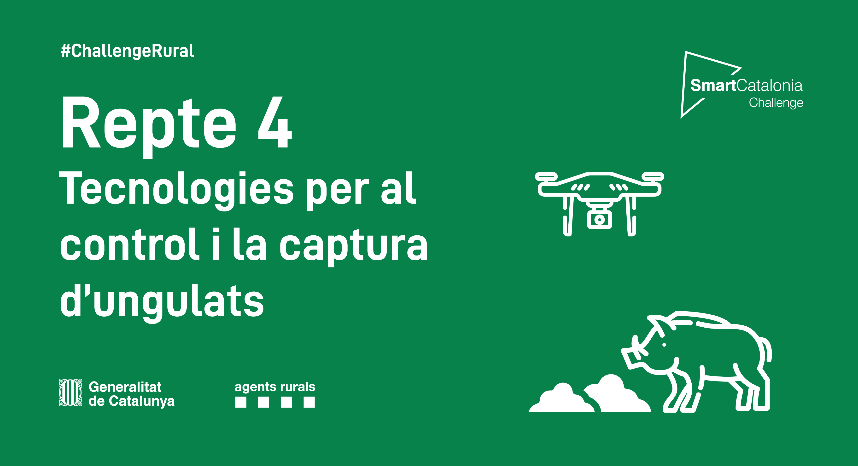 Repte 4: Utilització de drons o altres tecnologies per al control i captura d&#39;unglats
