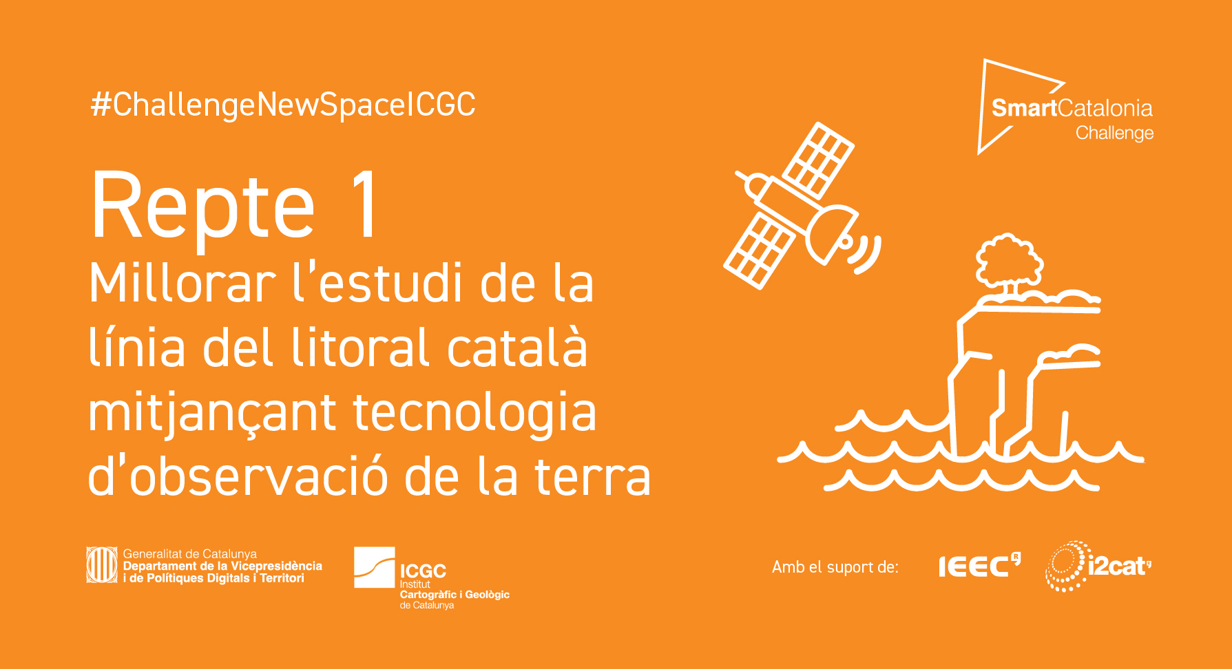 Repte 1: Millorar l’estudi de la línia del litoral català mitjançant tecnologia d’observació de la terra