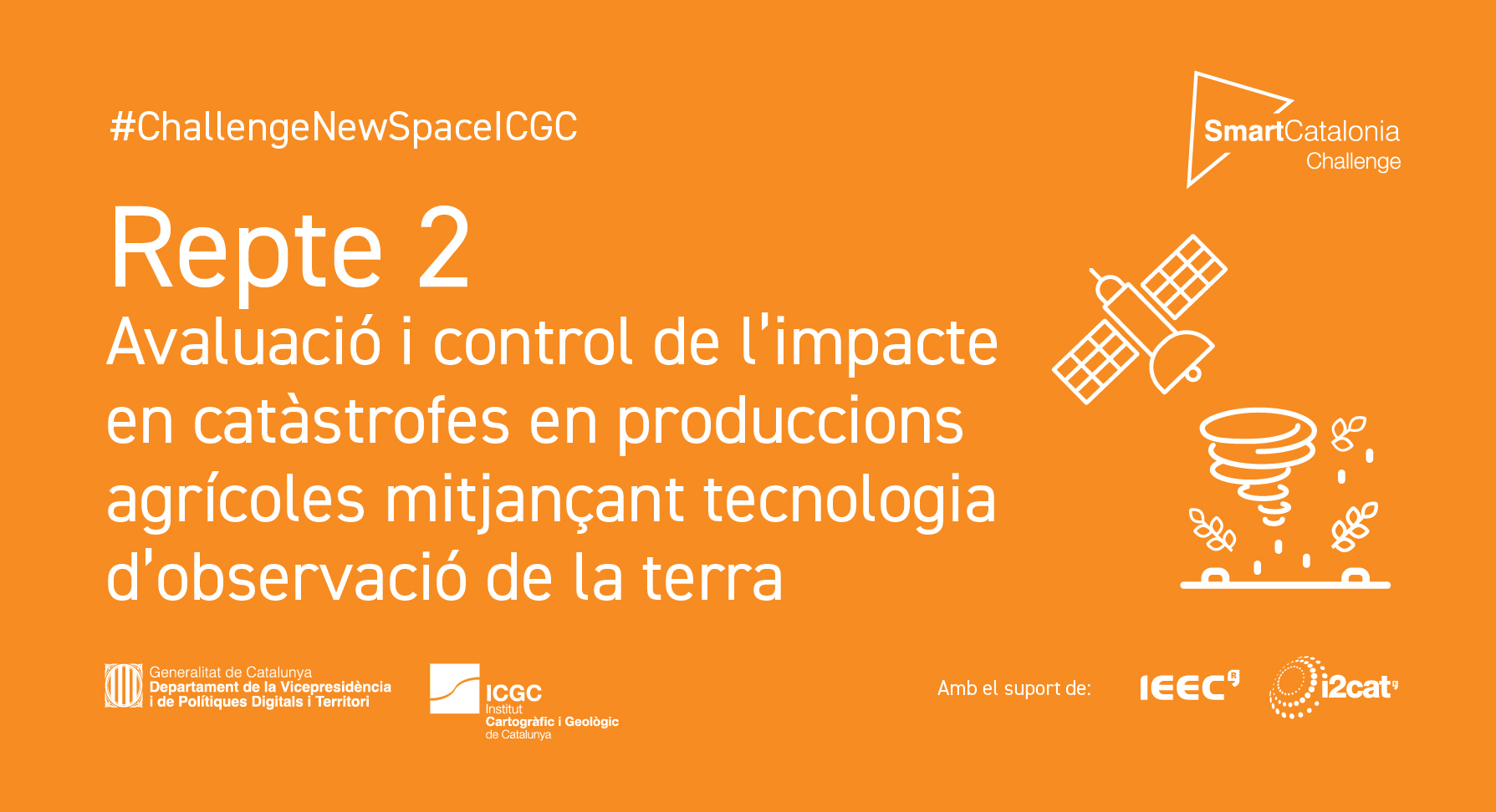 Repte 2: Avaluació i control de l’impacte en catàstrofes en produccions agrícoles mitjançant tecnologia d’observació de la terra